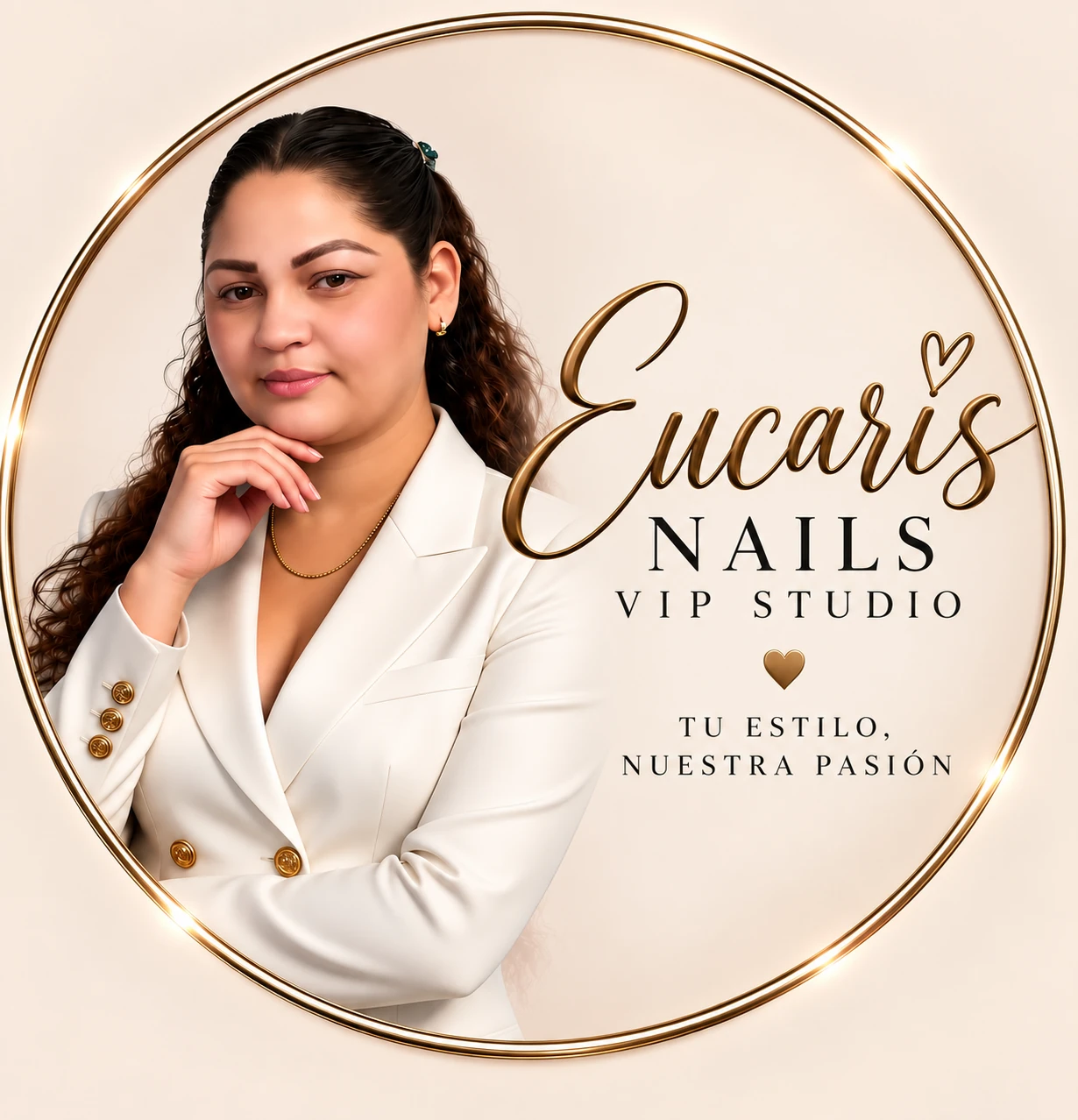 Logo Eucaris Nails VIP